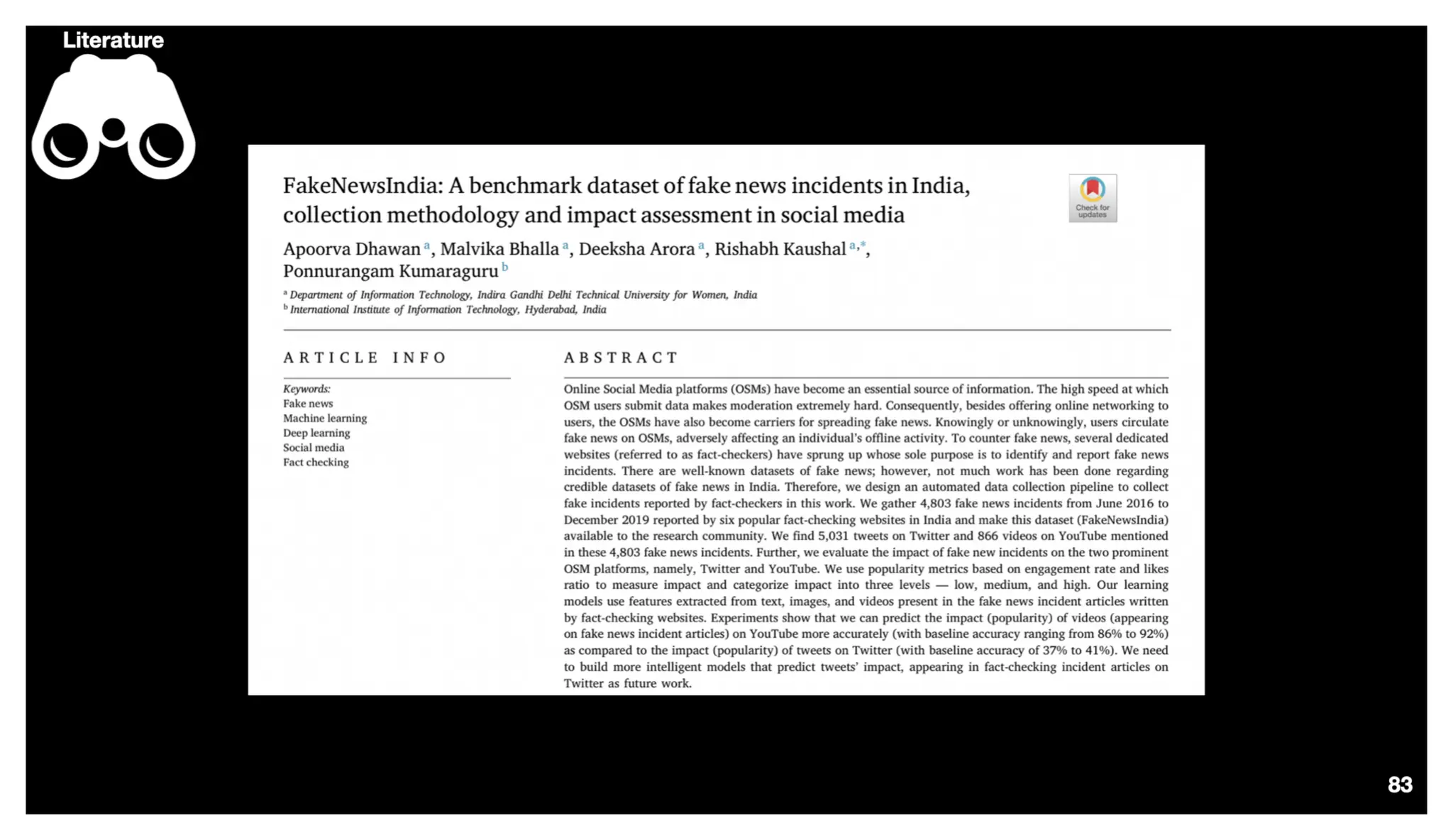 Identify, Inspect and Intervene Multimodal Fake News