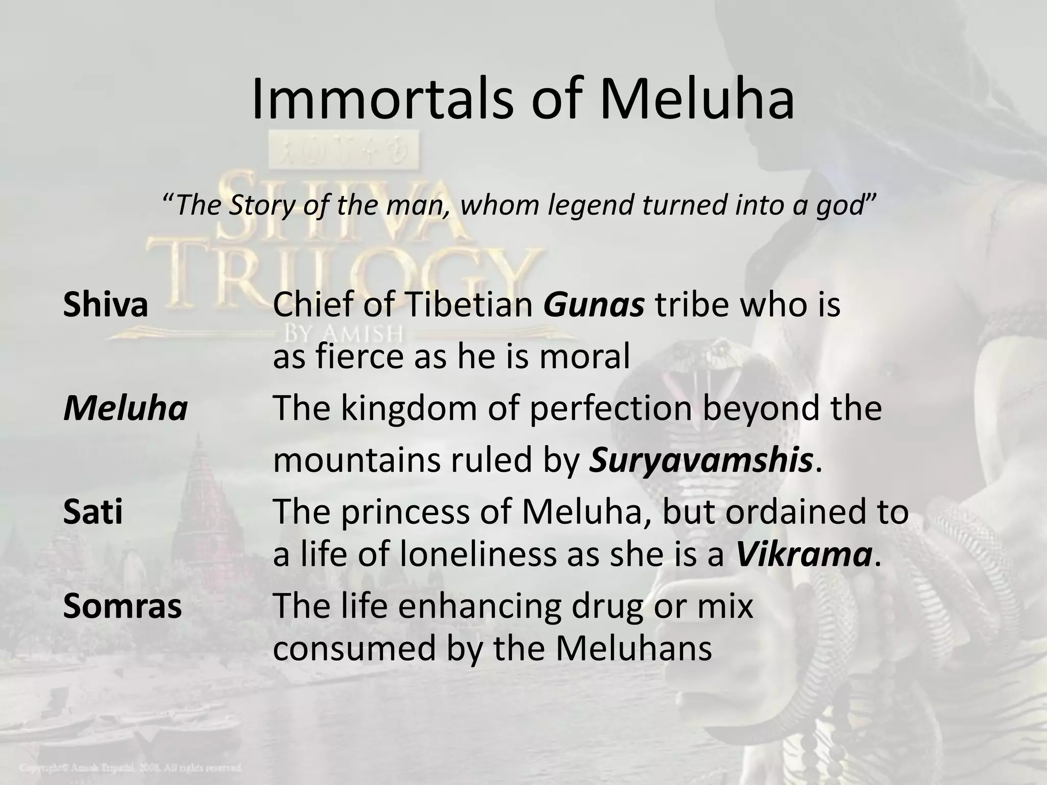 Shiva Trilogy a Review PPT
