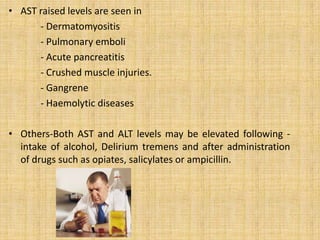 Asot Rash Shk biochemical tests | PPTX