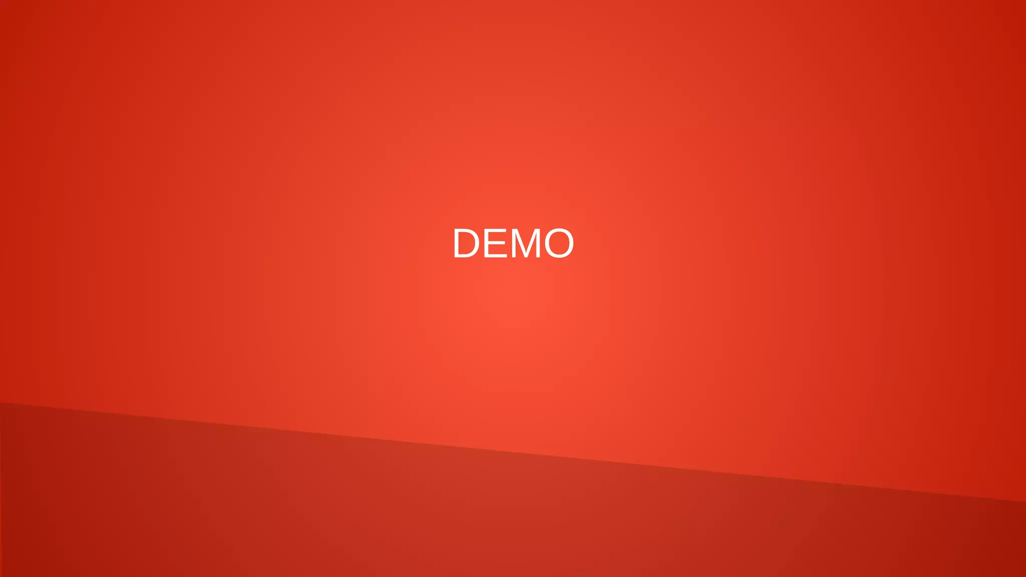 DEMO
 
