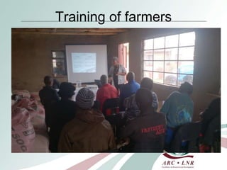 Comparison of oestrous synchronization response and pregnancy rate on village cows following timed artificial insemination in Kwazulu-Natal and Limpopo Provinces” 