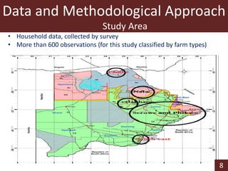 Technical efficiency and technological gaps among smallholder beef farms in Botswana: A stochastic meta-frontier approach