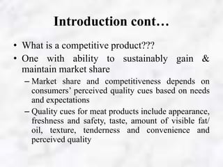 Meat preservation technologies in Kenya’s pastoral areas with potential for market competitiveness improvement