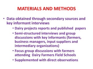 Dairy business hubs as collective action in enhancing competitiveness of smallholder dairy farmers in Kenya