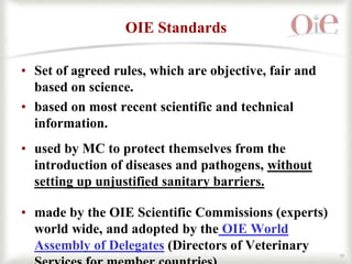 OIE’s role in smallholder livestock production in the SADC region