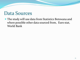 Regional trade opportunities for Botswana’s livestock sector (the small stock and beef sectors