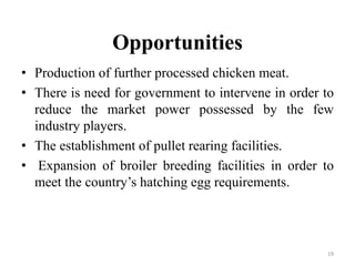 Value chain analysis of Botswana poultry industry: The case of Gaborone, Kgatleng, Kweneng and South East Districts