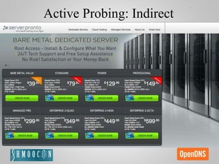 Active Probing: Indirect
 