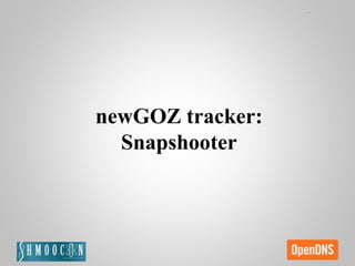 newGOZ tracker:
Snapshooter
 