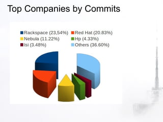 Top Companies by Commits
 