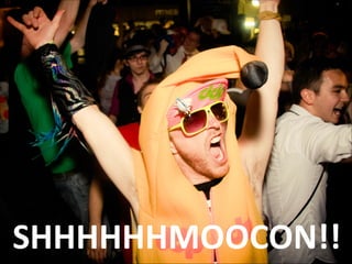 MALICIOUS THREATS, VULNERABILITIES AND DEFENSES IN WHATSAPP AND MOBILE I.M. PLATFORMS

SHHHHHHMOOCON!!
SHMOOCON 2014

 