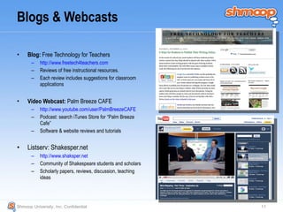 Using the Best of the Web in Your English Classroom | PPT