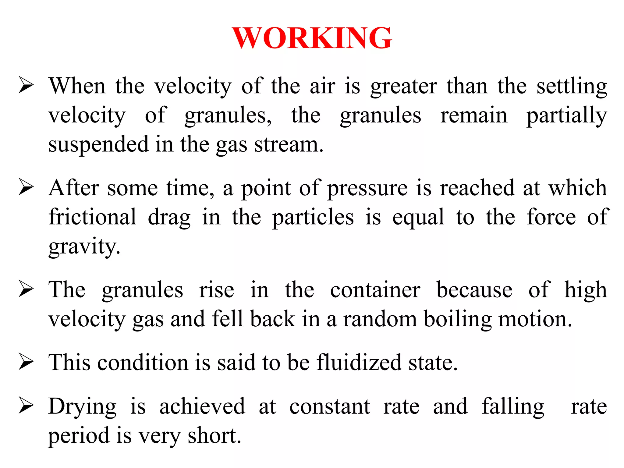 Random Boiling Motion Fluidized Bed Dryer | PPTX