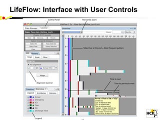 LifeFlow: Interface with User Controls
 