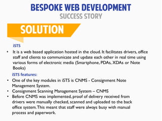 Case Studies - Bespoke Software Development and Bespoke Web ...
