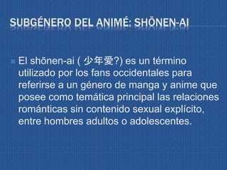 Shōnen ai. horacio german garcia