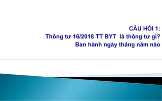 THÔNG TƯ 20 VỀ QUẢN LÝ CHẤT THẢI Y TẾ TRONG KHUÔN VIÊN BỆNH VIỆN