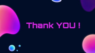 CREDITS: This presentation template was
created by Slidesgo, including icons by
Flaticon and infographics & images by
Freepik
Thank YOU !
 