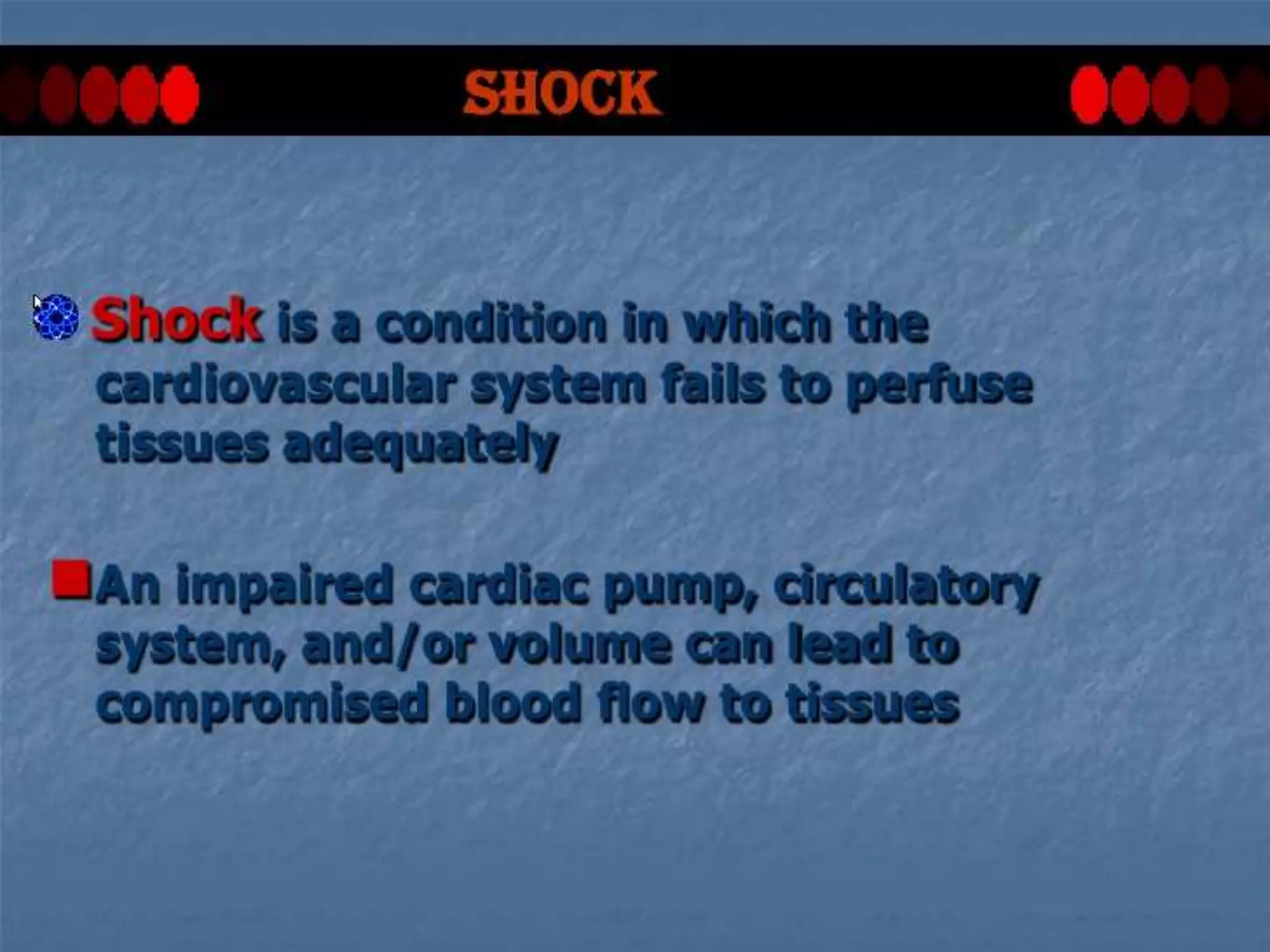 Shock ppt