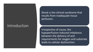 Shock Introduction Shock | PPTX