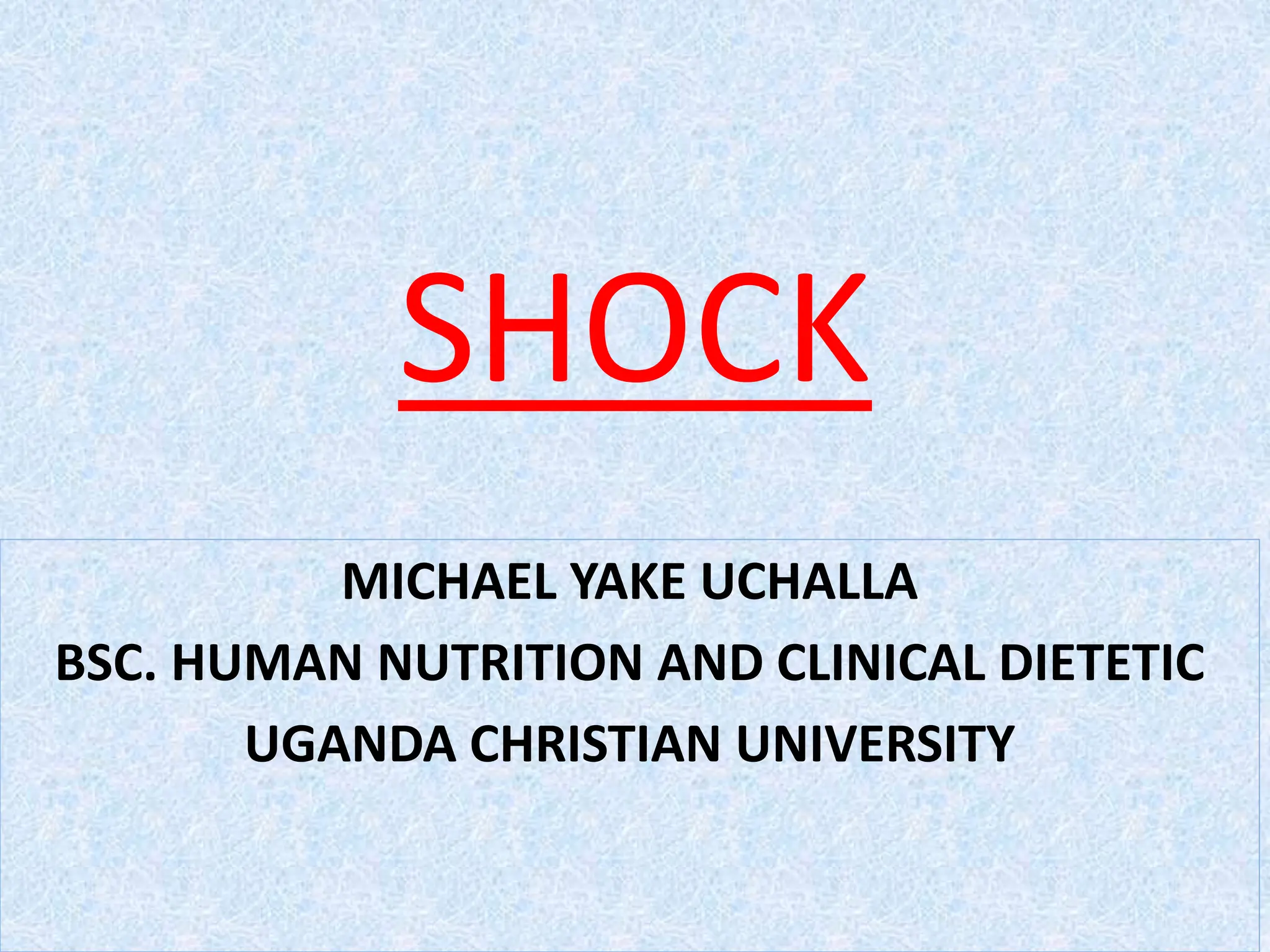 Shock.presentation slides for studentsptx | PPTX