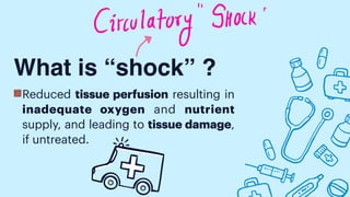 Typese mechanism stages management of shock | PDF