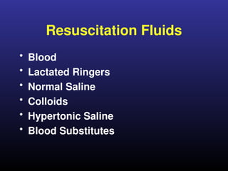 Comprehensive Overview of Shock Pathophysiology and Resuscitation ...