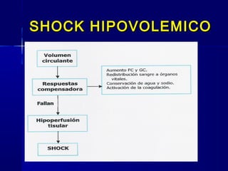 SHOCK HIPOVOLEMICOSHOCK HIPOVOLEMICO
 
