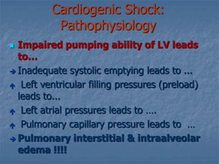 HYPOVOLEMIC SHOCK Loss of circulating volume “Empty tank ”       decrease tissue perfusion       general   shock response ETIOLOGY: Internal or External fluid lossIntracellular and extracellular compartments Most common causes:HemmorhageDehydration