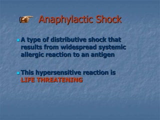 Decreased BP leads to….. 