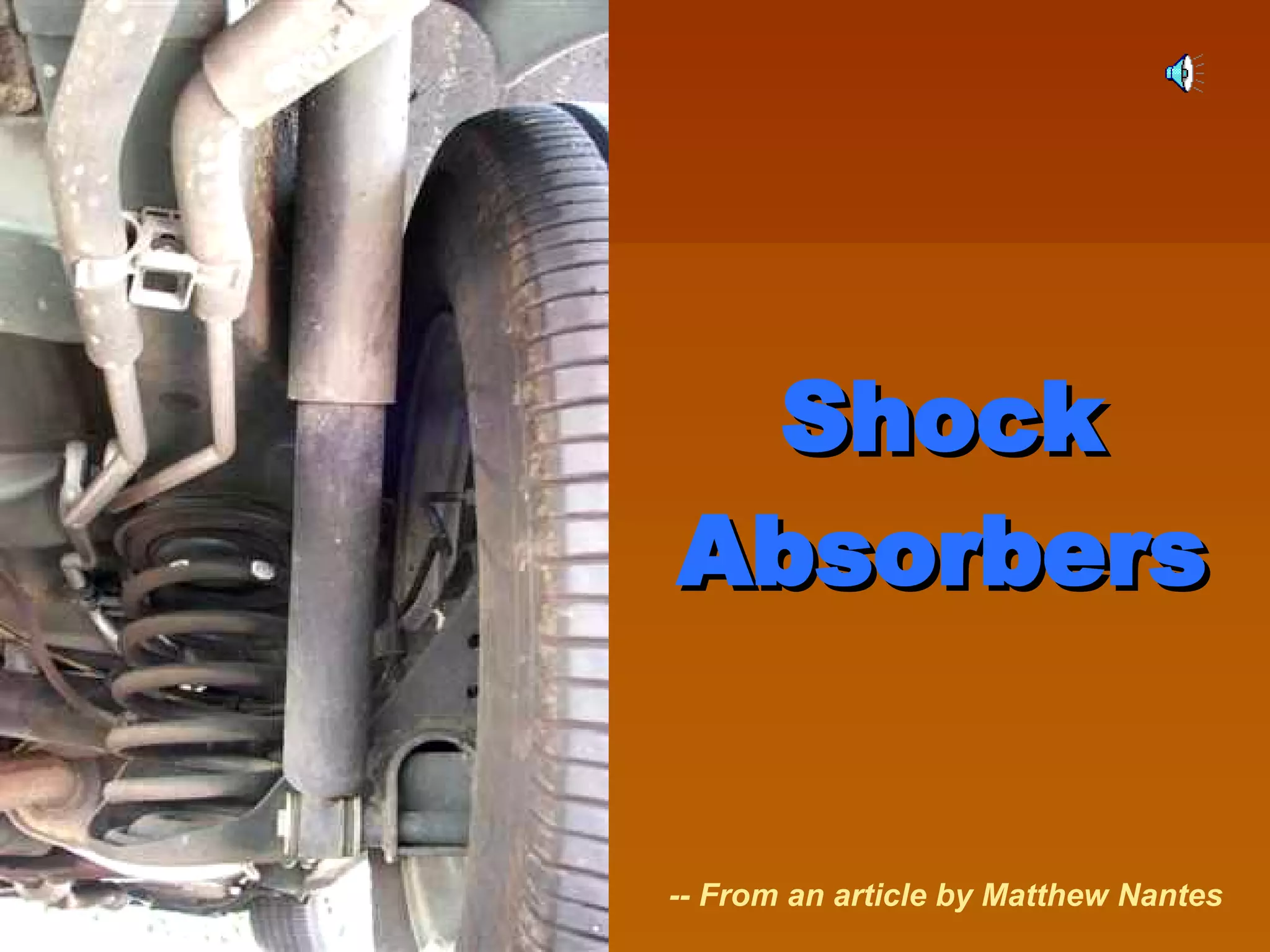 Shock Absorbers Lo PPT
