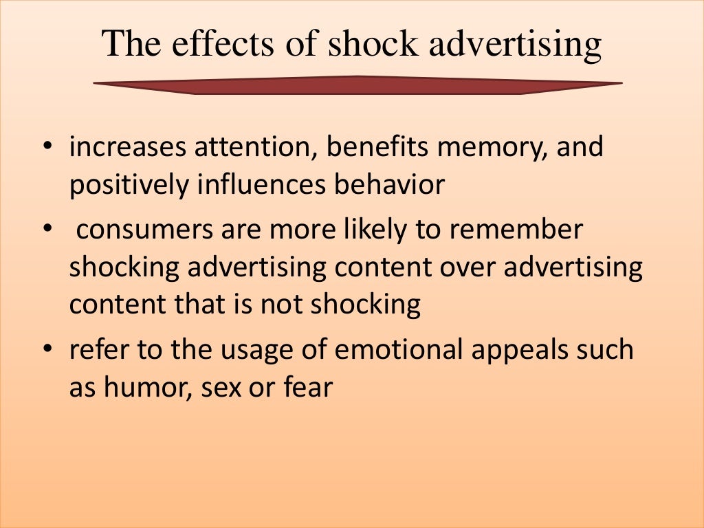 Shock advertising