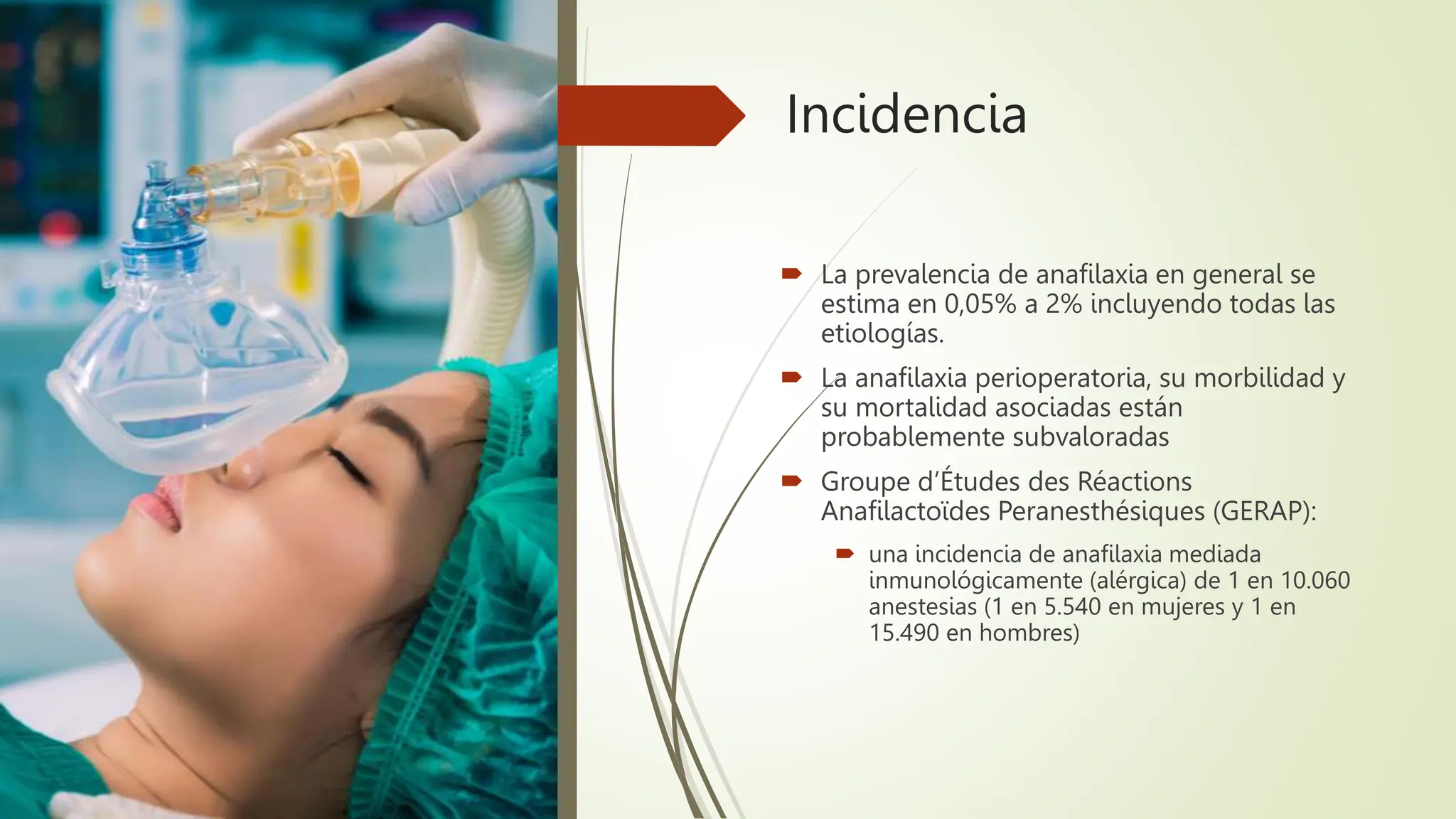 Shock anafiláctico y su manejo en el contexto perioperatorio | PPTX