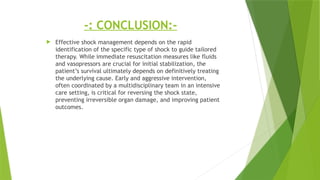 Different types Shocks and it's Management.pptx