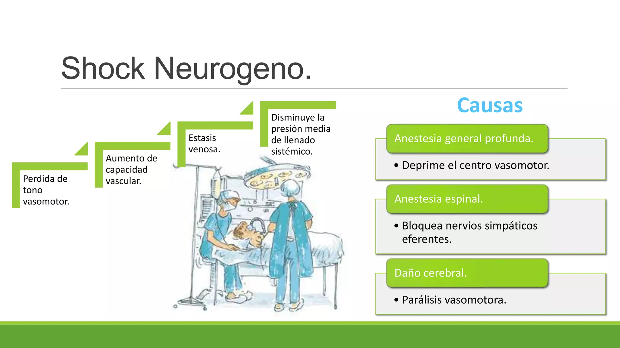Shock circulatorio y fisiología de su tratamiento. | PPT