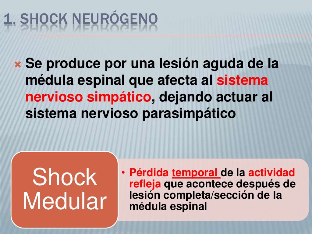 Shock distributivo