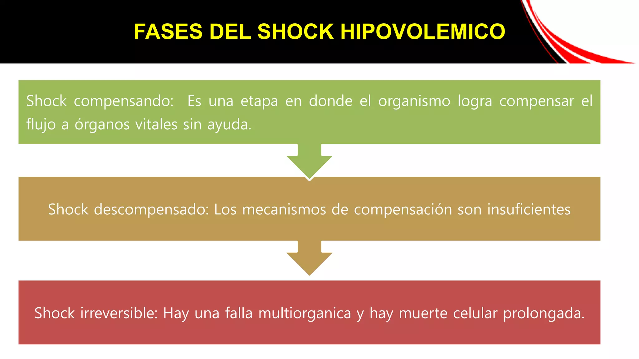 Shock hipovolemico | PPTX | Blood Disorders | Diseases and Conditions