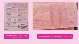 3ERA BATERIA DE LABORATORIO
18l/03/2022
ULTIMO EXAMEN DE LABORATORIO 25/04/2022
 