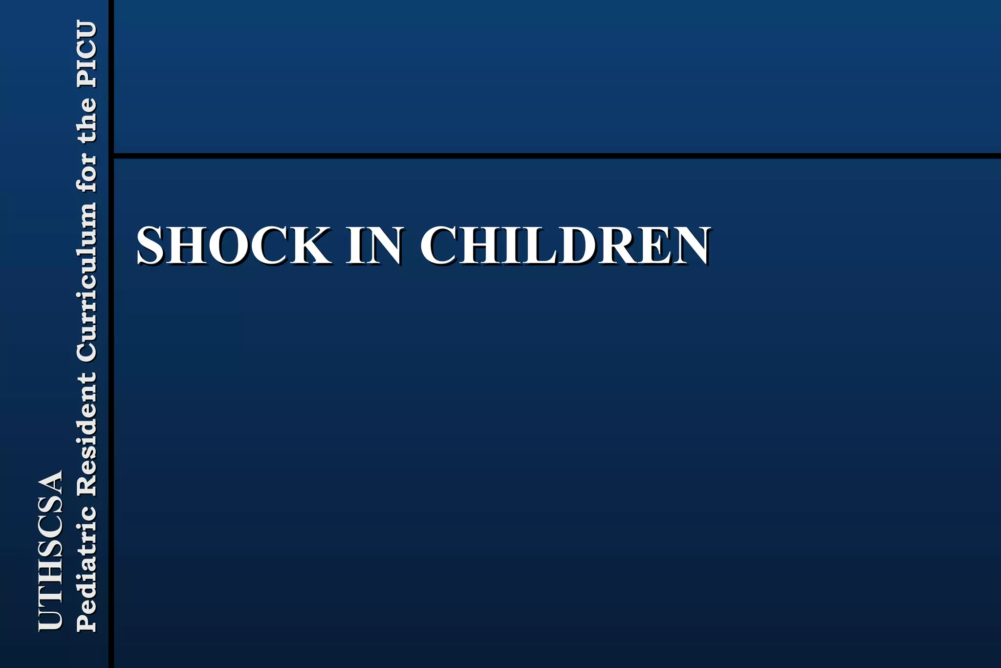 Shock In Children | PPT