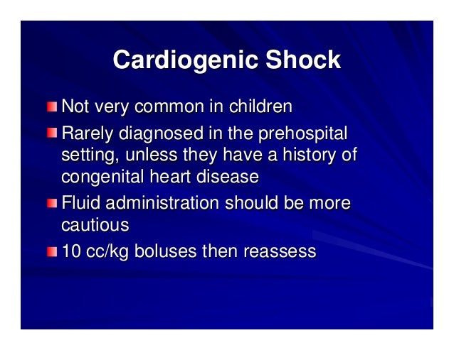 Types Of Shock In Pediatrics Types Of Shock In Pediatrics