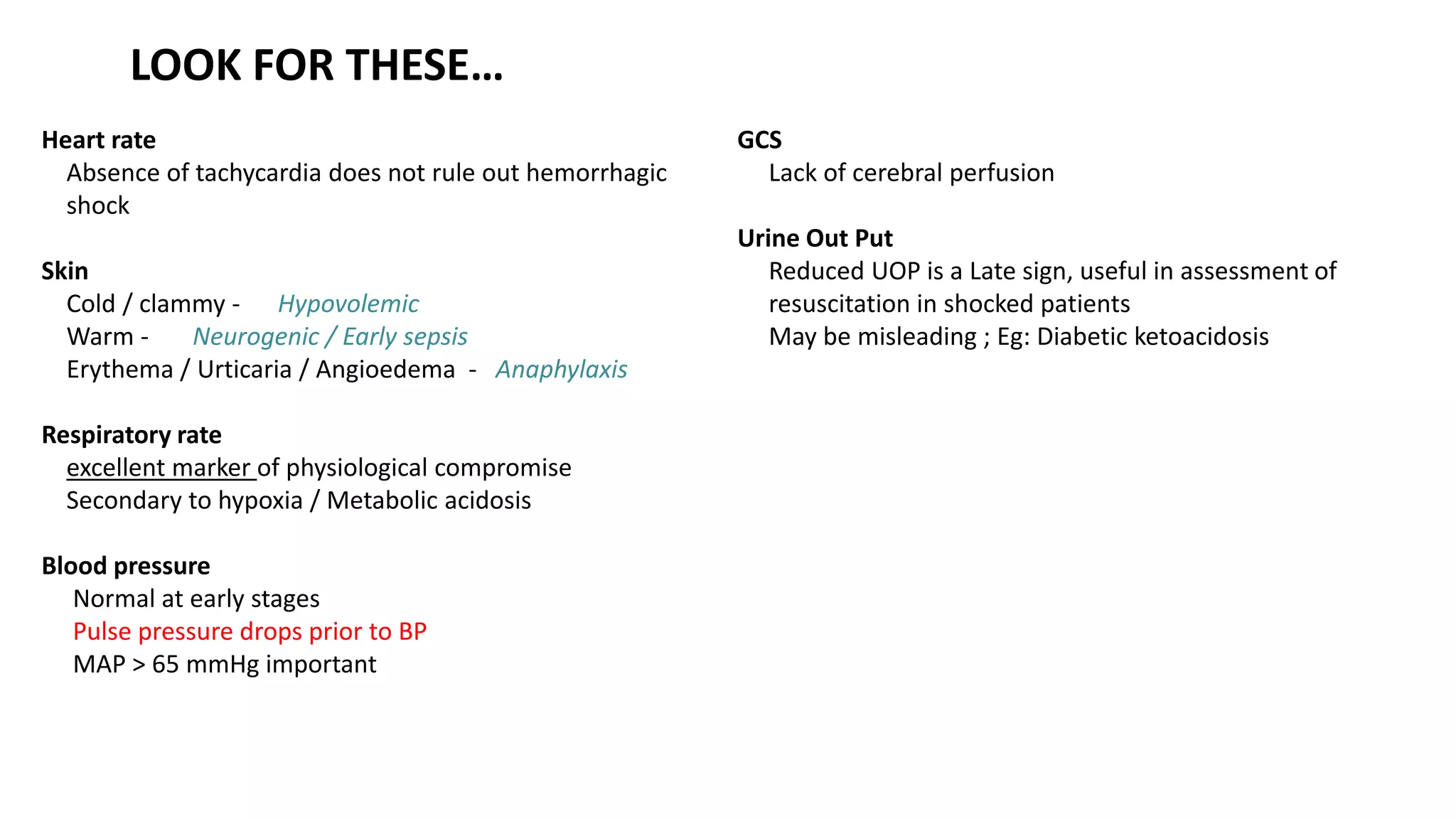 Shock management | PPT