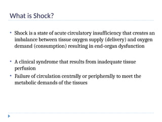 the various types of shock and its management.pptx
