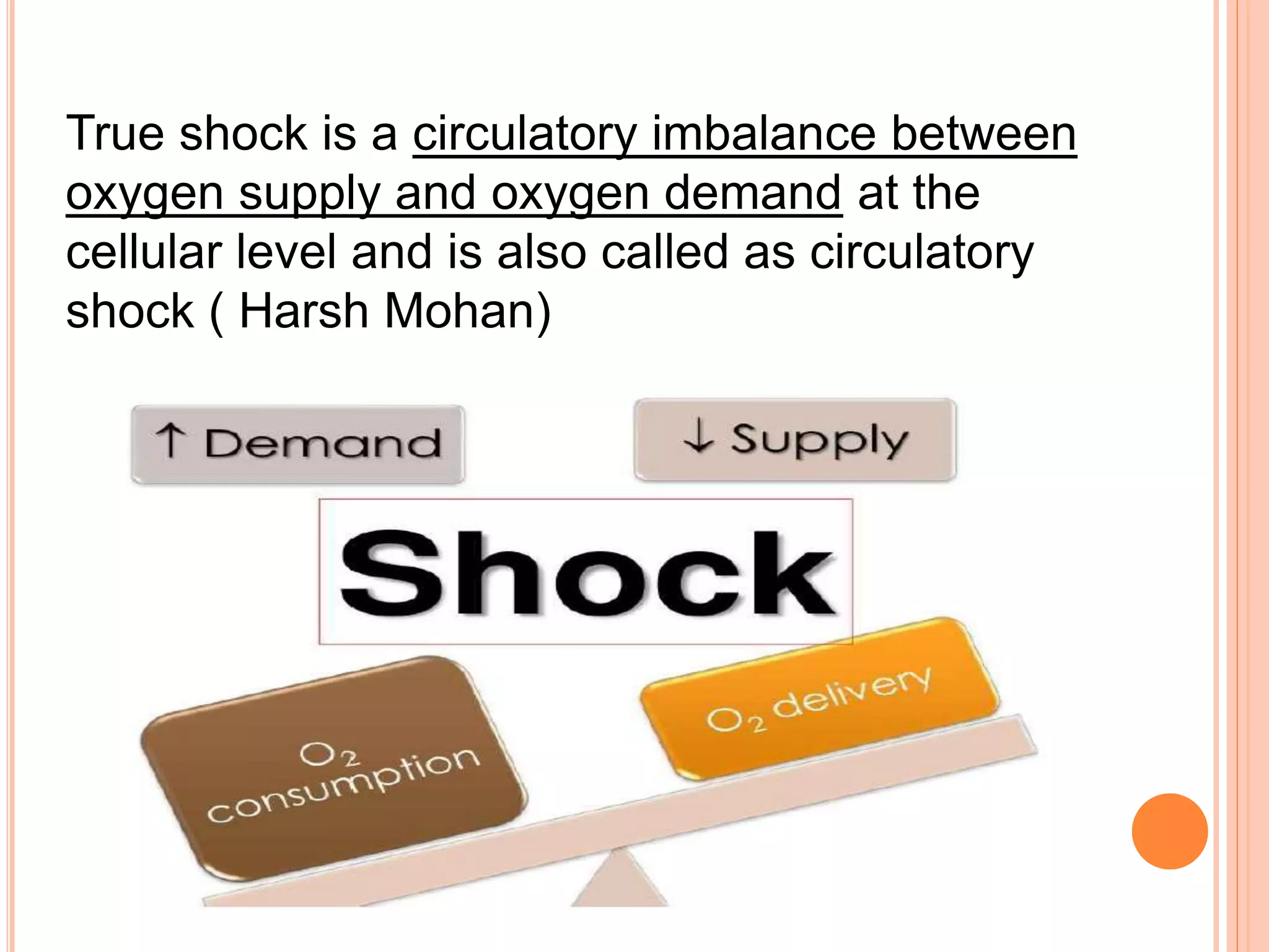 Shock (Circulatory shock) | PPTX