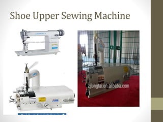 Shoe Upper Sewing Machine
 