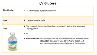 Hypertonic Injection Critical care Emergency medications.pptx