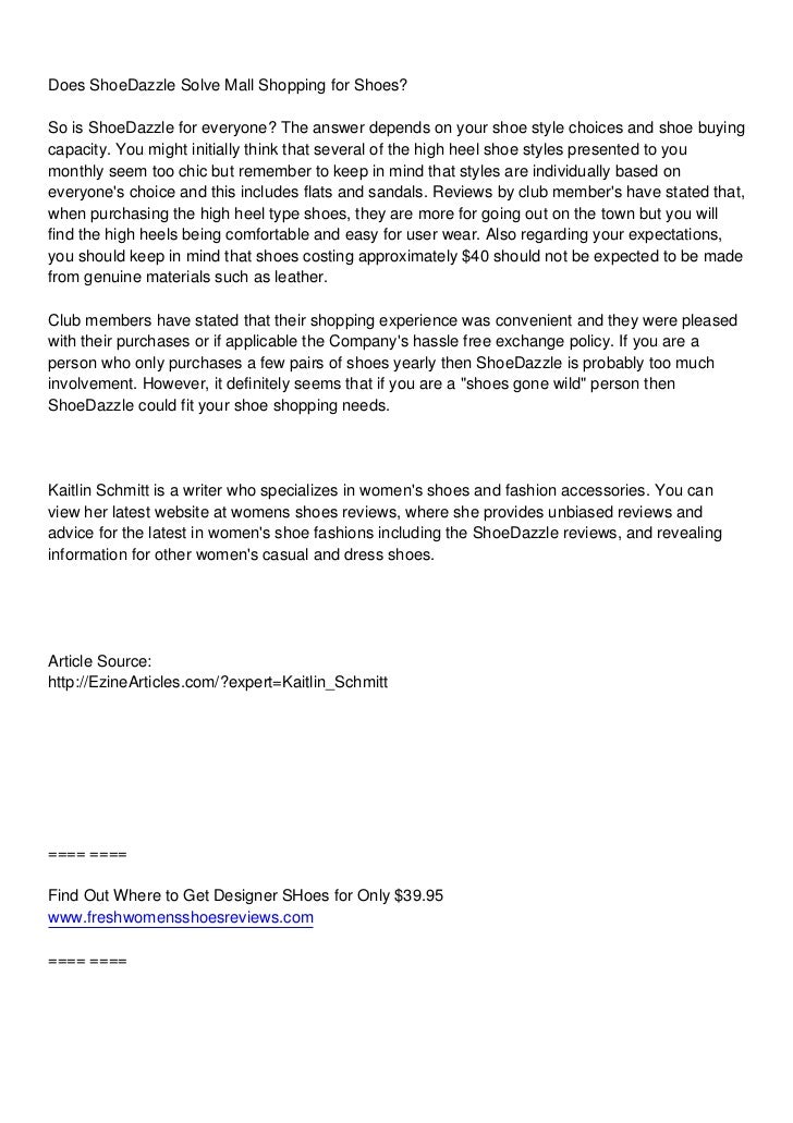 shoedazzle online shopping