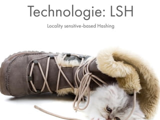 Technologie: LSH
Locality sensitive-based Hashing
 