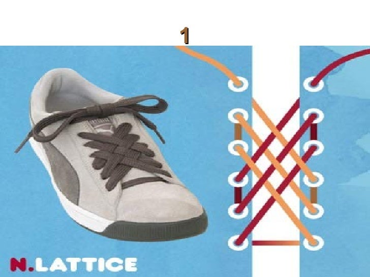 different shoe knots