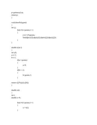 python 3.x computing the area filled by Images... Computing the Area of a Polygon | PDF