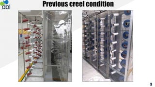 Previous creel condition
3
 